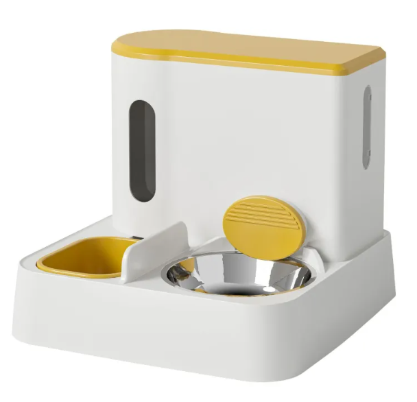Automatic Dual-Bowl Cat Feeder