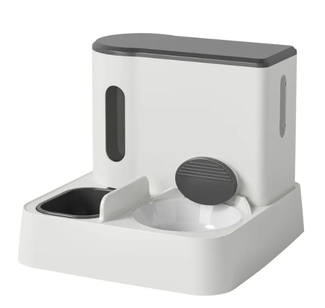 Automatic Dual-Bowl Cat Feeder
