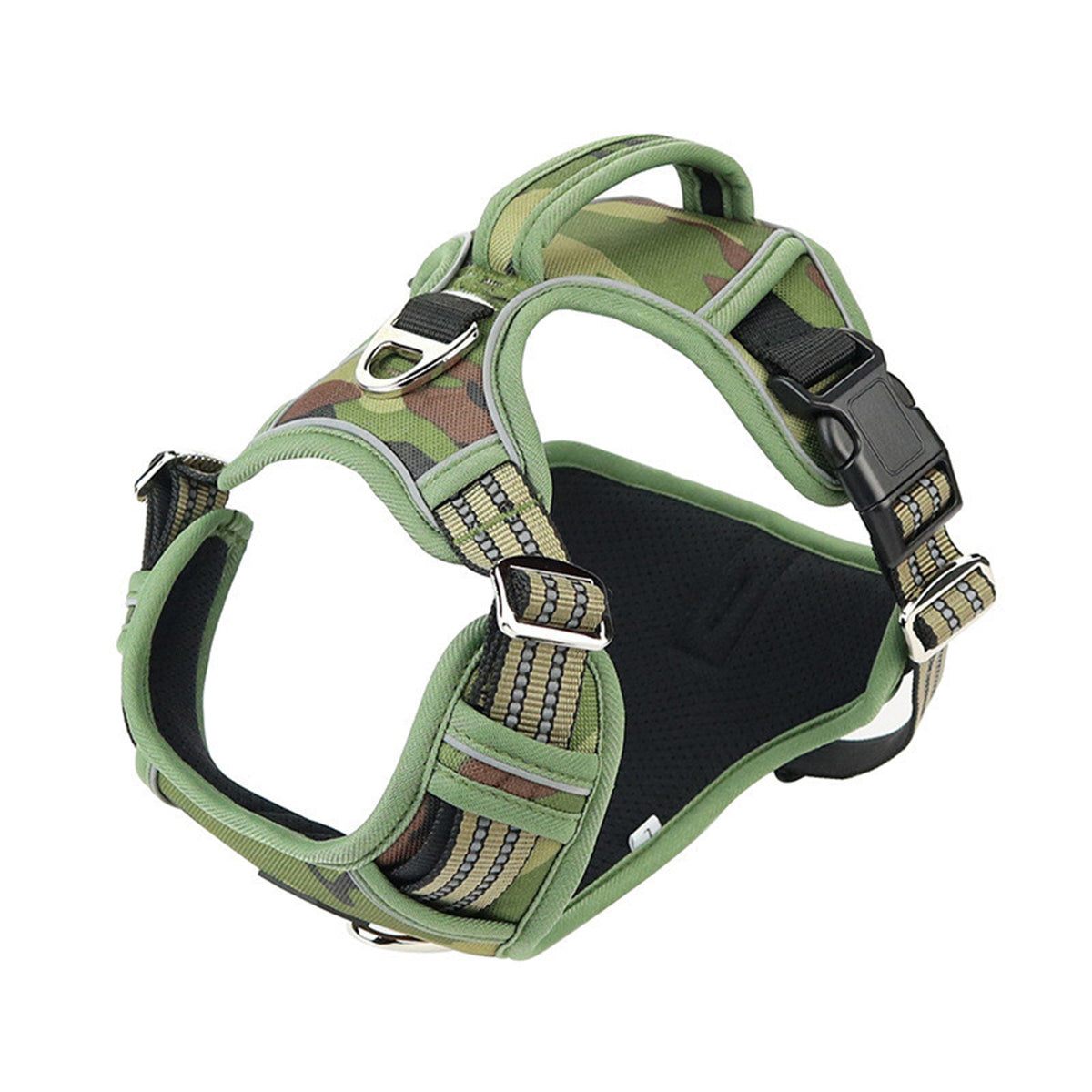 Durable Waterproof Oxford Pet Harness with Vertical Handle