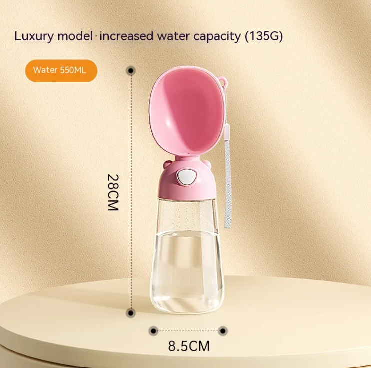 3-in-1 Portable Dog Travel Bottle