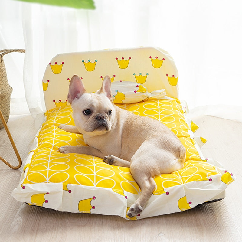 Premium Washable Pet Bed for Small Dogs and Cats