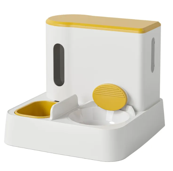 Automatic Dual-Bowl Cat Feeder