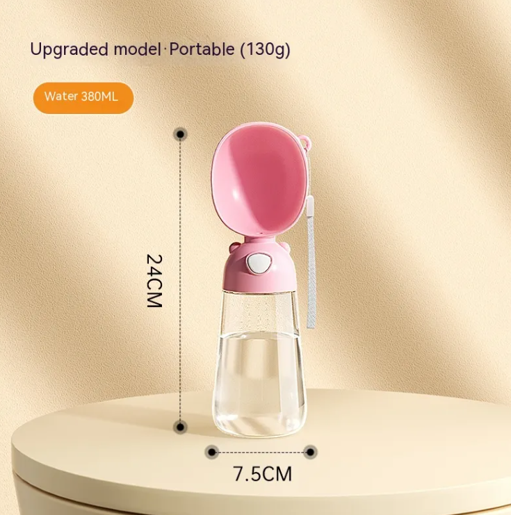 3-in-1 Portable Dog Travel Bottle