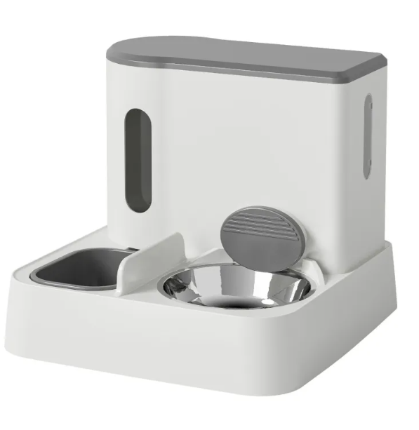 Automatic Dual-Bowl Cat Feeder