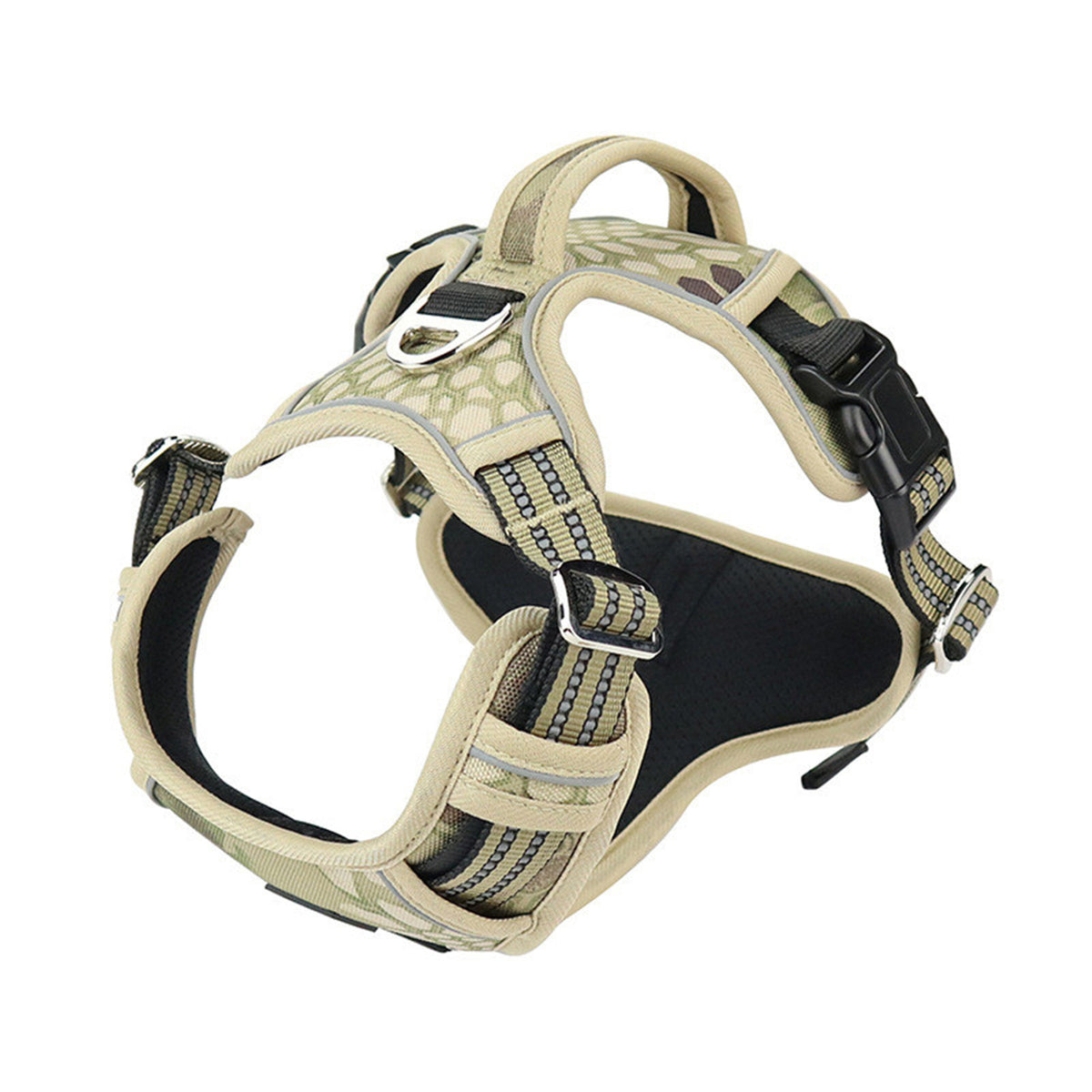 Durable Waterproof Oxford Pet Harness with Vertical Handle