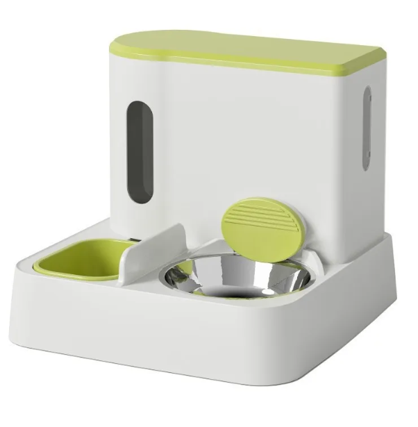 Automatic Dual-Bowl Cat Feeder