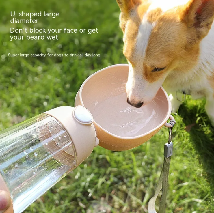 3-in-1 Portable Dog Travel Bottle