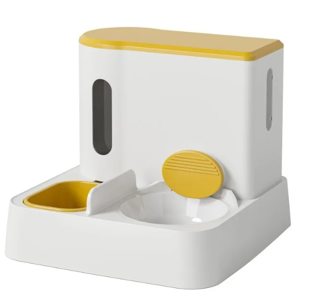Automatic Dual-Bowl Cat Feeder