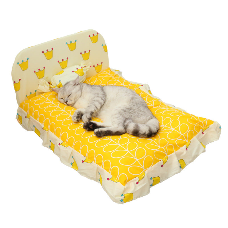 Premium Washable Pet Bed for Small Dogs and Cats