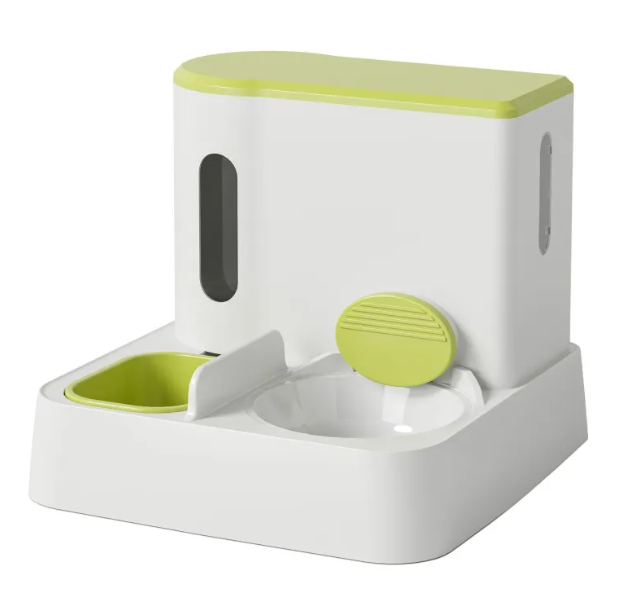 Automatic Dual-Bowl Cat Feeder