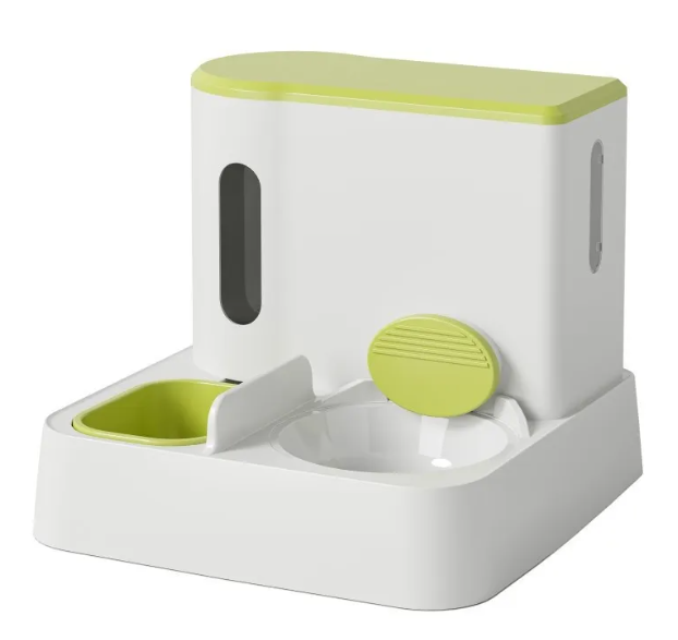 Automatic Dual-Bowl Cat Feeder